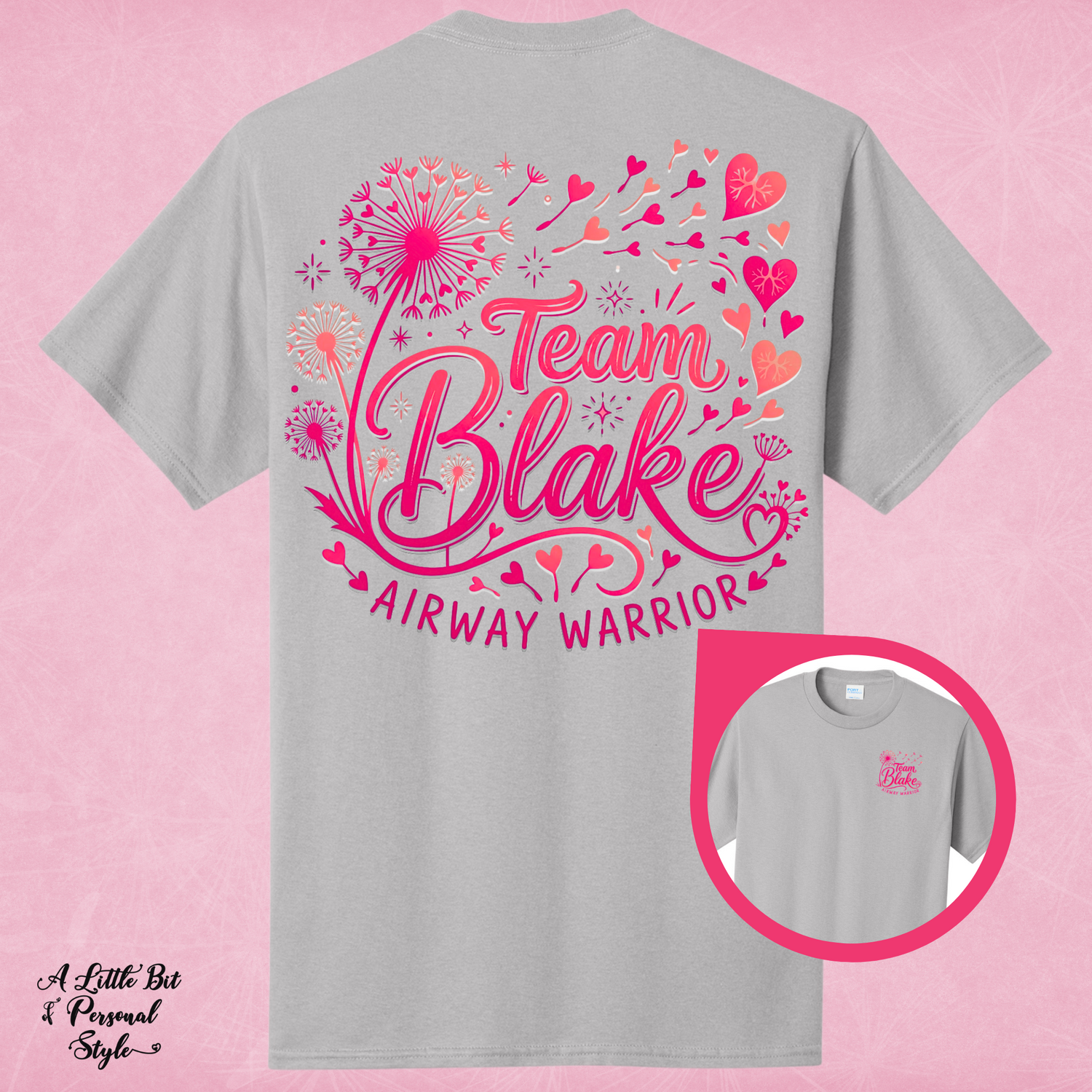 Team Blake Fundraiser Shirt