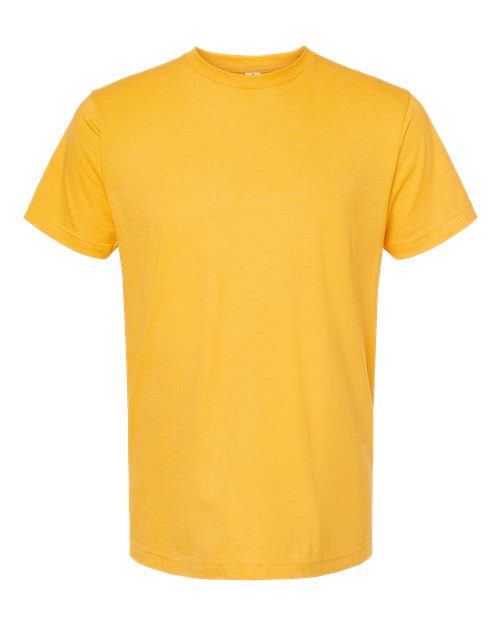 TULTEX Unisex Jersey T-Shirt Short Sleeve. 202 - Heather Mellow Yellow