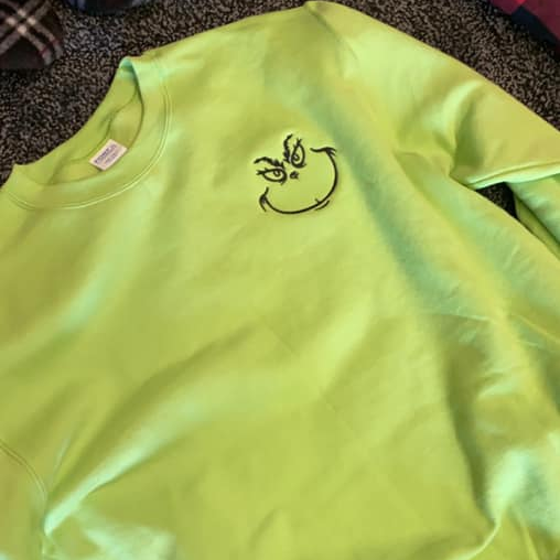 Grinch Crewneck Sweatshirt