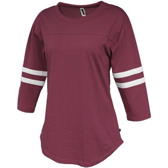 Pennant Women's Rally Jersey - Maroon
