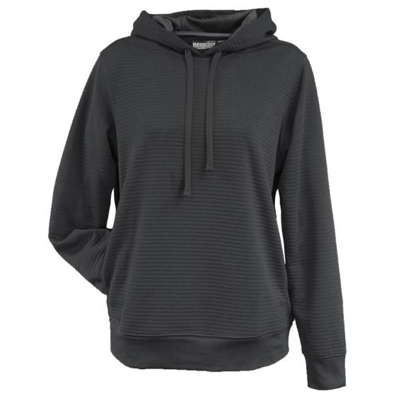 Ridged Hoodie - Black