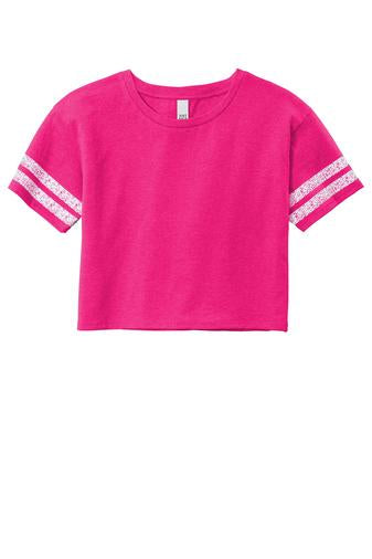 District Women's Scorecard Crop Tee DT488