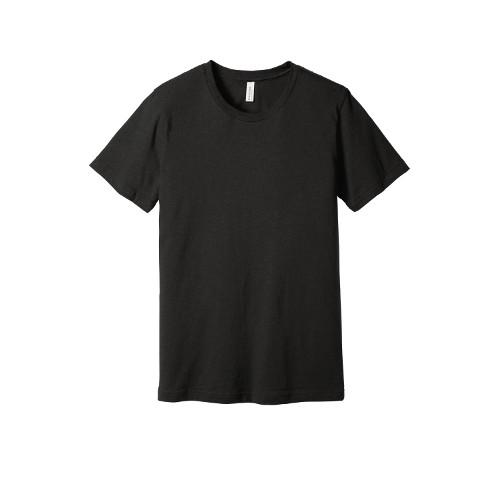 BELLA+CANVAS  Unisex Heather CVC Short Sleeve Tee. BC3001CVC - Black Heather