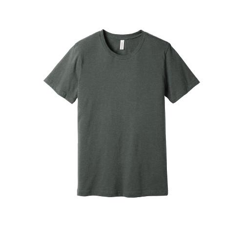 BELLA+CANVAS  Unisex Heather CVC Short Sleeve Tee. BC3001CVC - Deep Heather