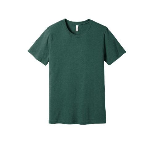 BELLA+CANVAS  Unisex Heather CVC Short Sleeve Tee. BC3001CVC - Heather Forest