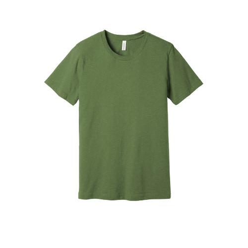 BELLA+CANVAS  Unisex Heather CVC Short Sleeve Tee. BC3001CVC - Heather Green