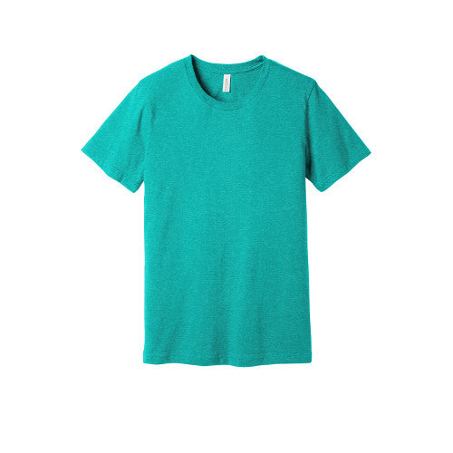 BELLA+CANVAS  Unisex Heather CVC Short Sleeve Tee. BC3001CVC - Heather Sea Green