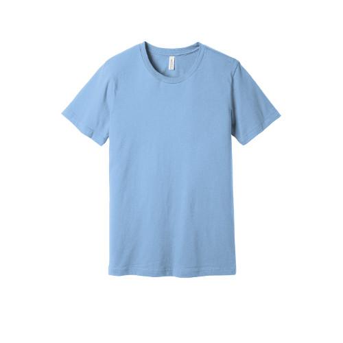 BELLA+CANVAS  Unisex Jersey Short Sleeve Tee. BC3001 - Baby Blue
