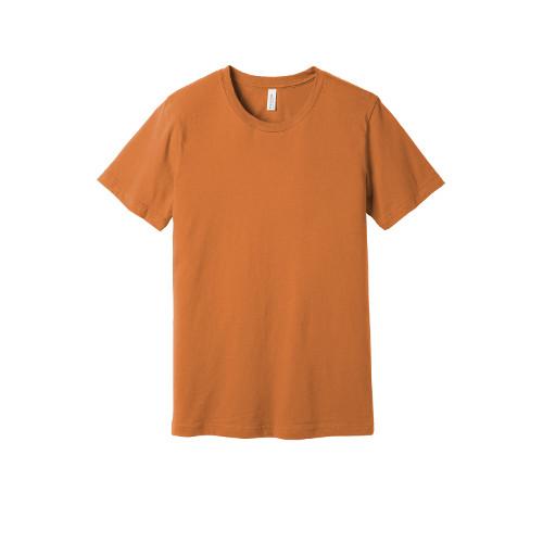 BELLA+CANVAS  Unisex Jersey Short Sleeve Tee. BC3001 - Burnt Orange