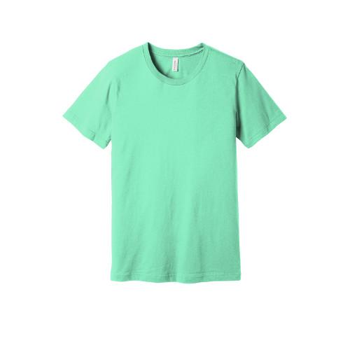 BELLA+CANVAS  Unisex Jersey Short Sleeve Tee. BC3001 - Mint