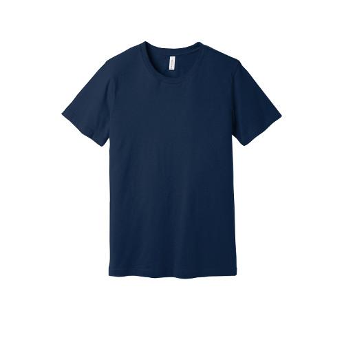 BELLA+CANVAS  Unisex Jersey Short Sleeve Tee. BC3001 - Navy