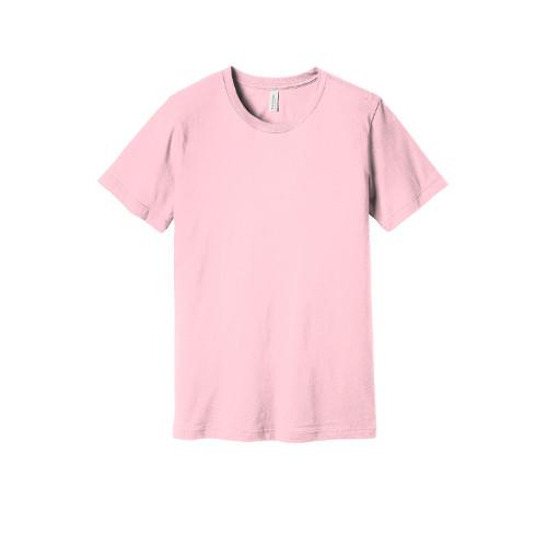 BELLA+CANVAS  Unisex Jersey Short Sleeve Tee. BC3001 - Pink