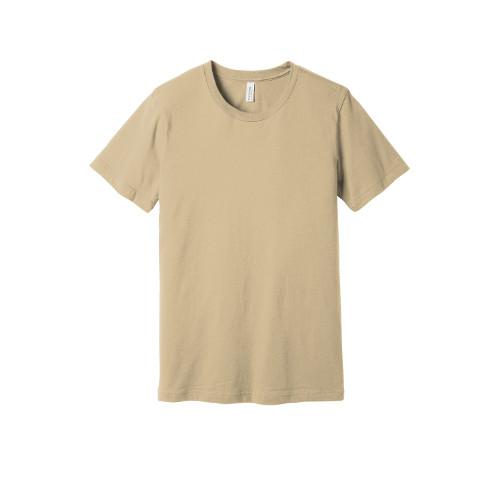 BELLA+CANVAS  Unisex Jersey Short Sleeve Tee. BC3001 - Soft Cream