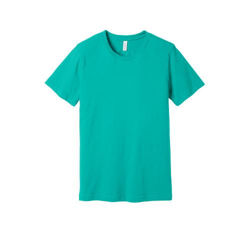 BELLA+CANVAS  Unisex Jersey Short Sleeve Tee. BC3001 - Teal