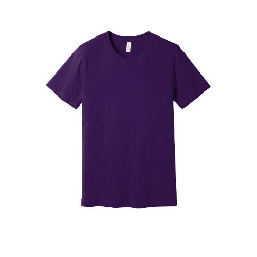 BELLA+CANVAS  Unisex Jersey Short Sleeve Tee. BC3001 - Team Purple
