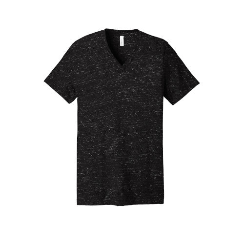 BELLA+CANVAS  Unisex Jersey Short Sleeve V-Neck Tee. BC3005 - Black Marble