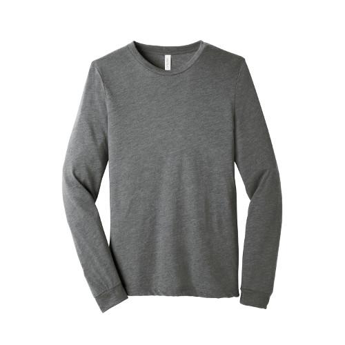 BELLA+CANVAS  Unisex Jersey Long Sleeve Tee. BC3501 - Grey Triblend