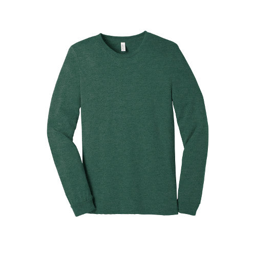 BELLA+CANVAS  Unisex Jersey Long Sleeve Tee. BC3501 - Heather Forest