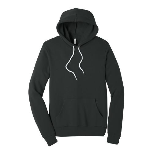 BELLA+CANVAS  Unisex Sponge Fleece Pullover Hoodie. BC3719 - Dark Grey