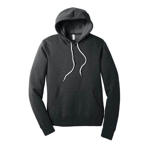 BELLA+CANVAS  Unisex Sponge Fleece Pullover Hoodie. BC3719 - Dark Grey Heather