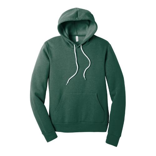 BELLA+CANVAS  Unisex Sponge Fleece Pullover Hoodie. BC3719 - Heather Forest