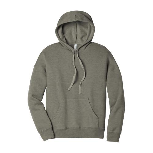 BELLA+CANVAS  Unisex Sponge Fleece Pullover DTM Hoodie. BC3729 - Heather Stone