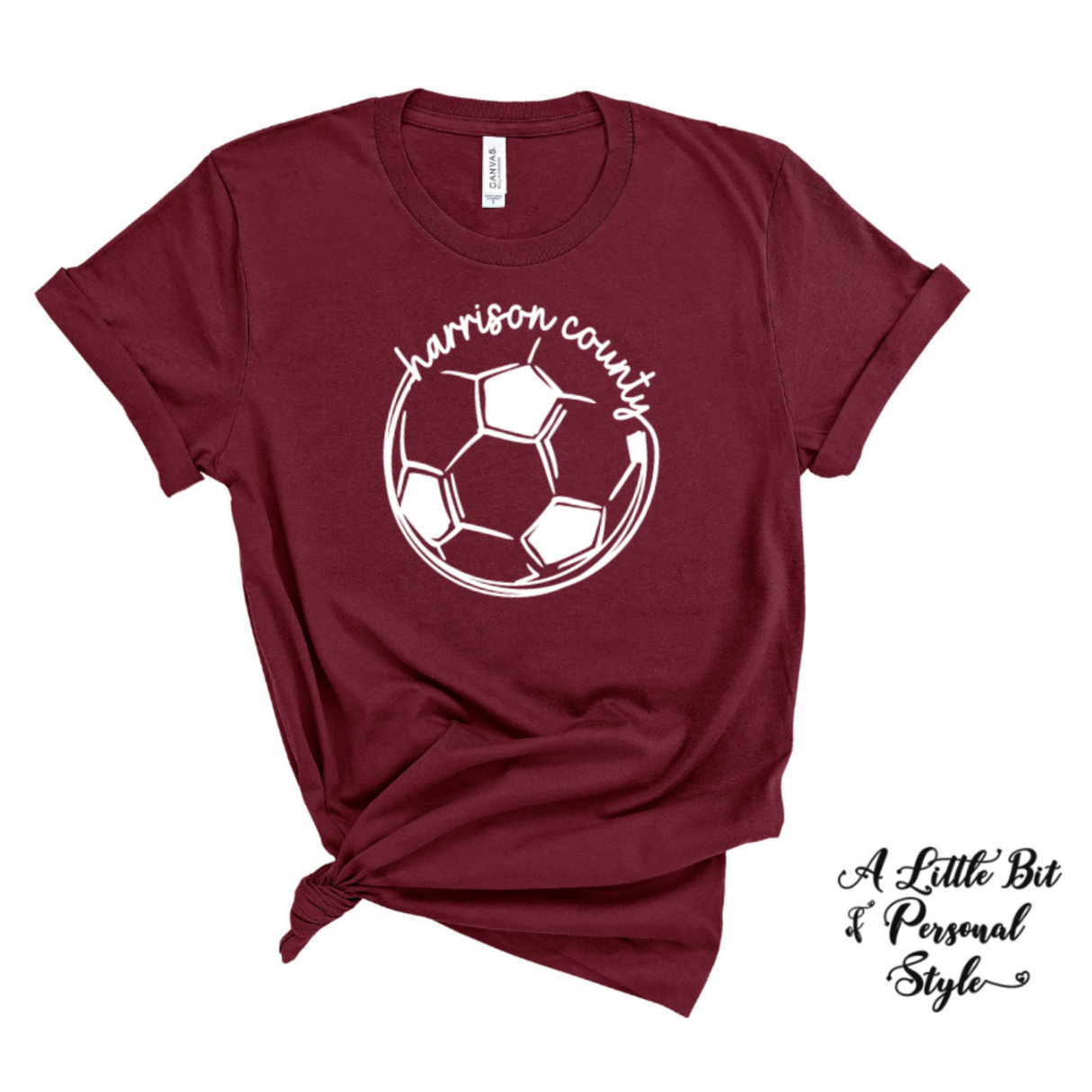 Harrison County Soccer Ball Doodle - Instant Gratification