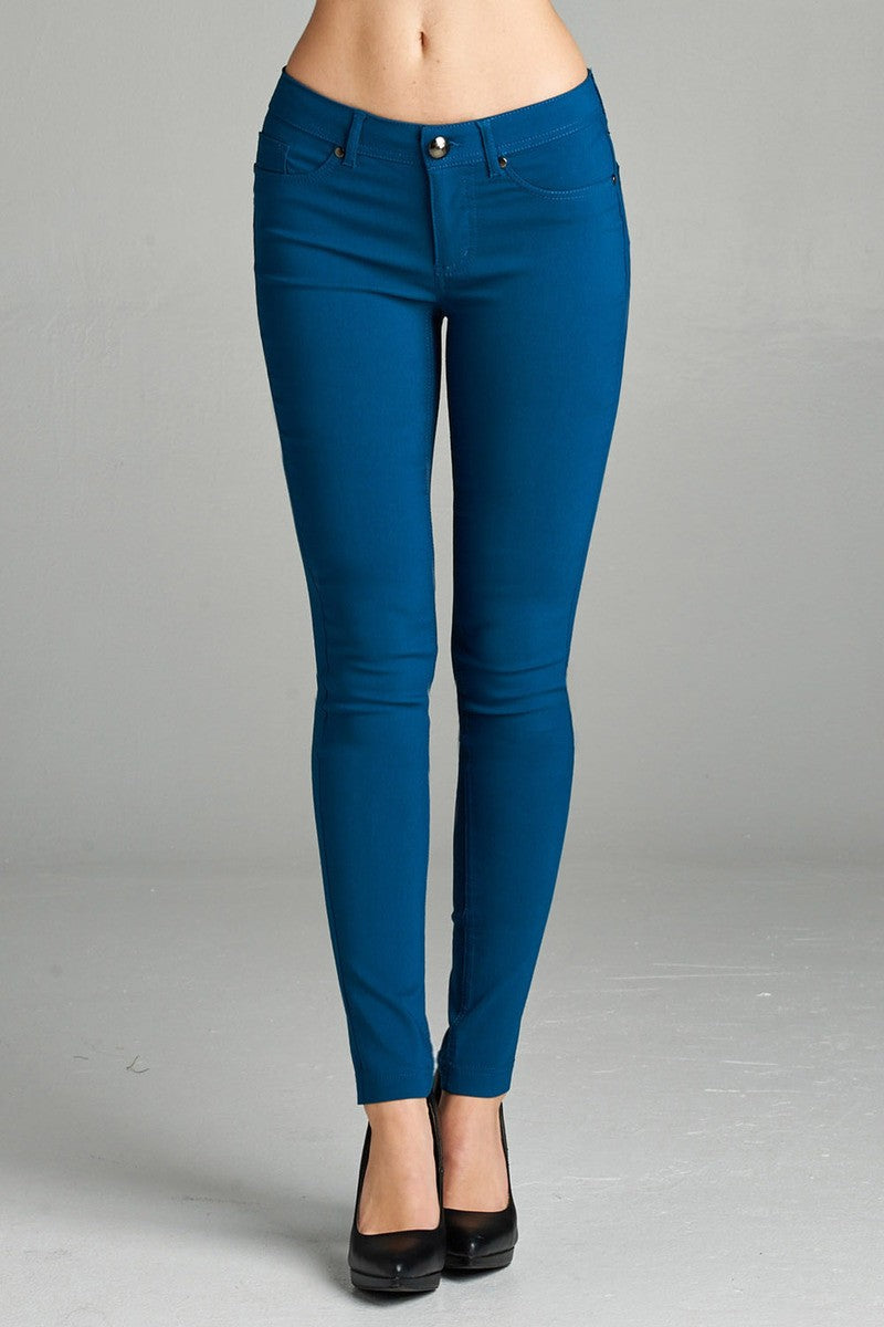 Cropped Pants Teal - PS