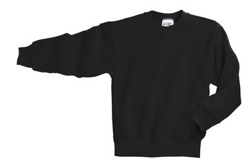 Port & Company - Youth Core Fleece Crewneck Sweatshirt. PC90Y -Black