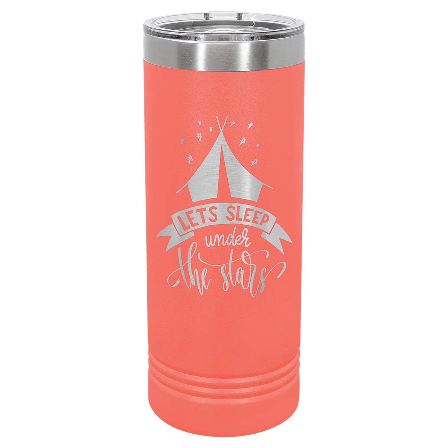 22 oz Skinny engraved tumbler