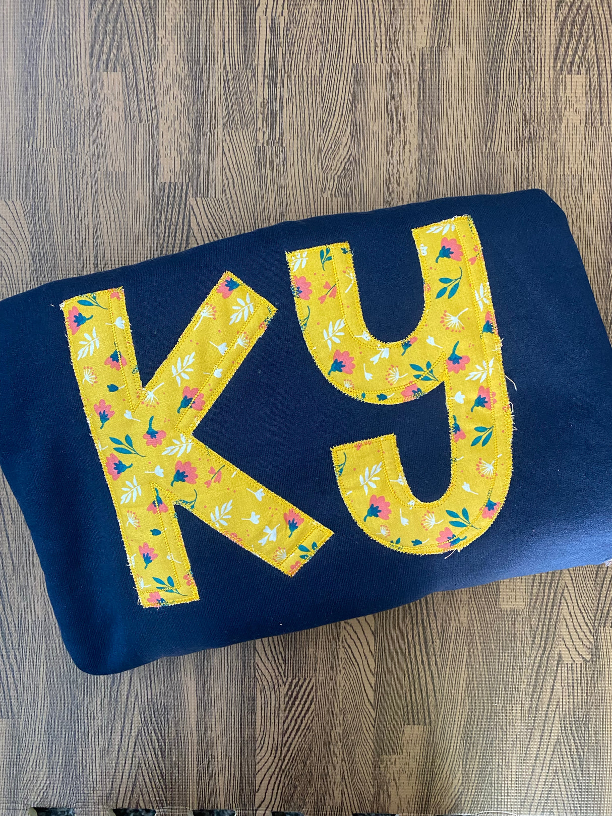 KY Navy Blue Crewneck Sweatshirt
