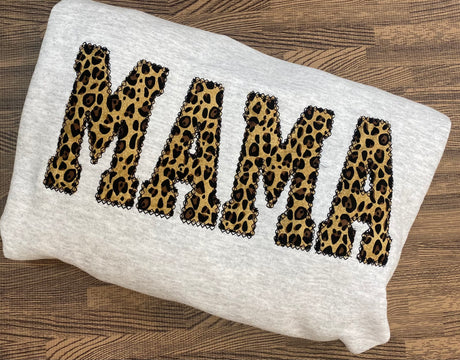 MAMA Grey Crewneck Sweatshirt