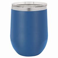 Engraved wine tumbler