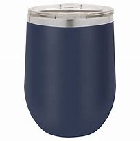 Engraved wine tumbler